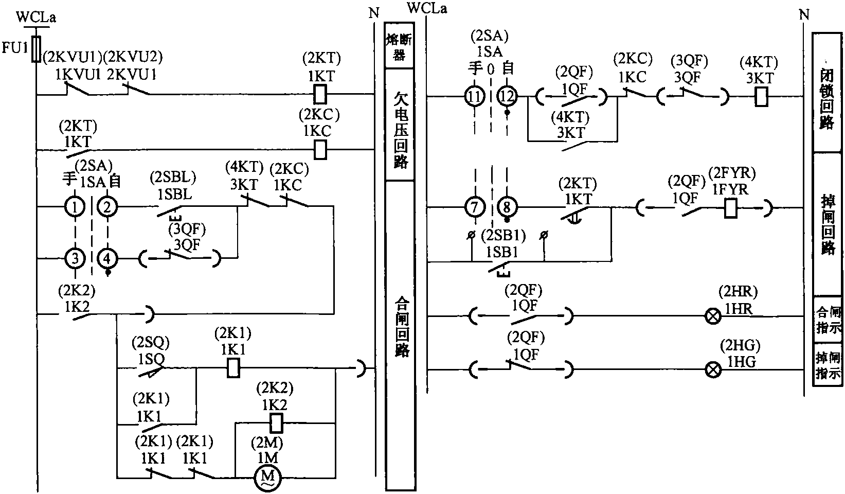 7.3.3 断路器控制双电源的接线